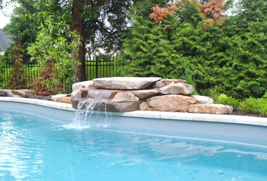 Pool Waterfall